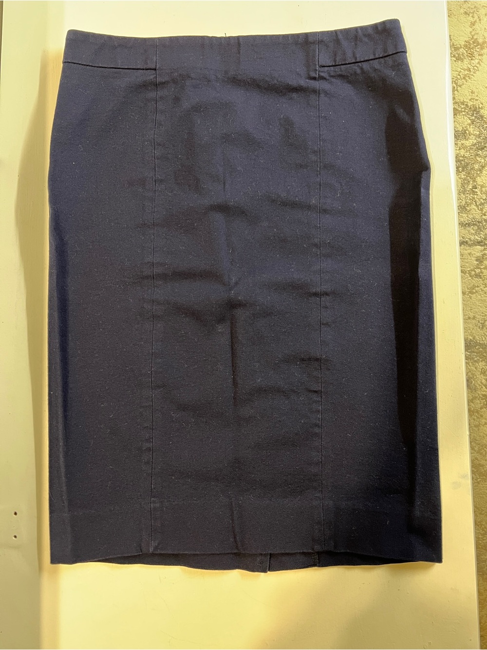 GAP Navy Tailored Pencil Skirt